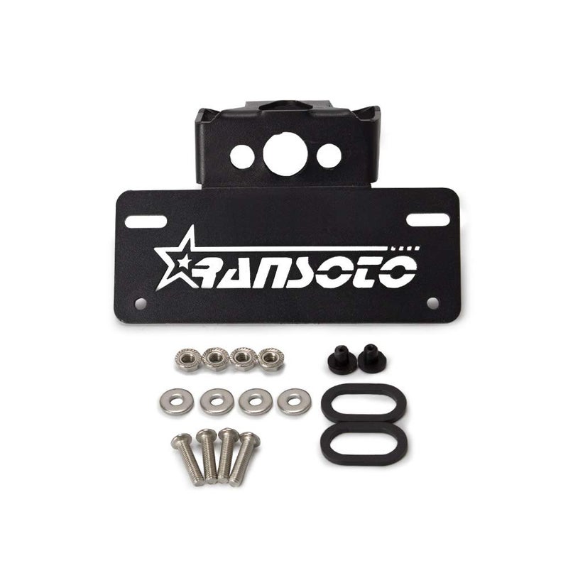 RANSOTO Motorcycle Fender Eliminator license plate mount Compatible with Honda CBR500R CB500F 2016-2024 - Image 2